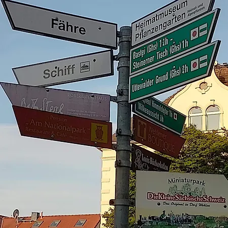 Wehlen Gasthuis Stadt Wehlen